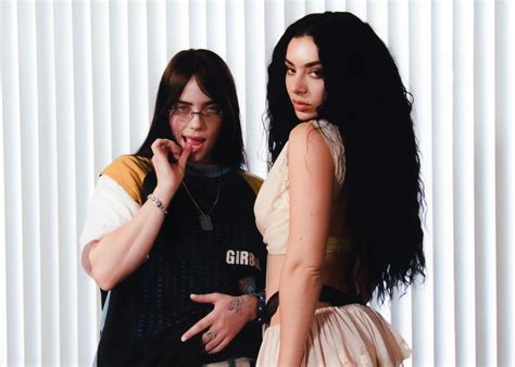 billie eilish nide|See Billie Eilish and Charli XCXs Music Video for NSFW Track。